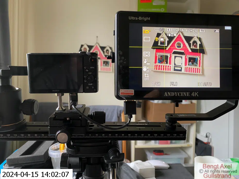 Det här pysslar med -  SONY WX500 och Andycine C7