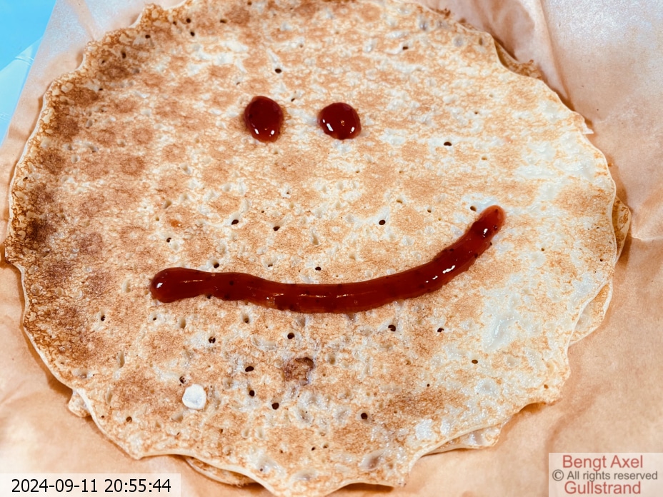 Hej, jag heter Pannkaka