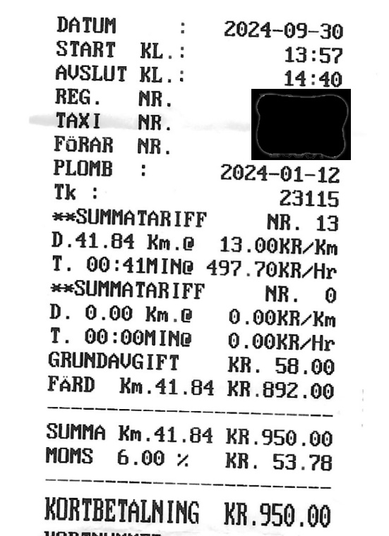 Dyrt att åka hem ibland