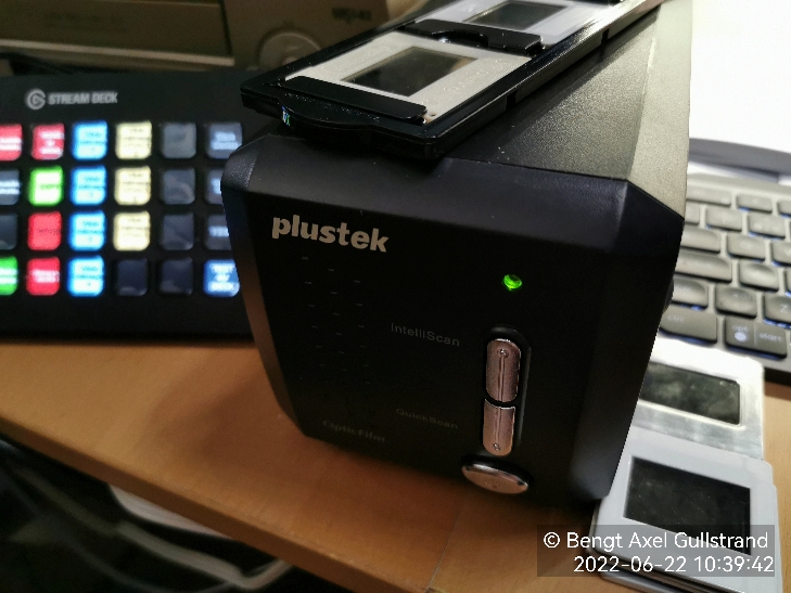 Stream Deck och diaskannern