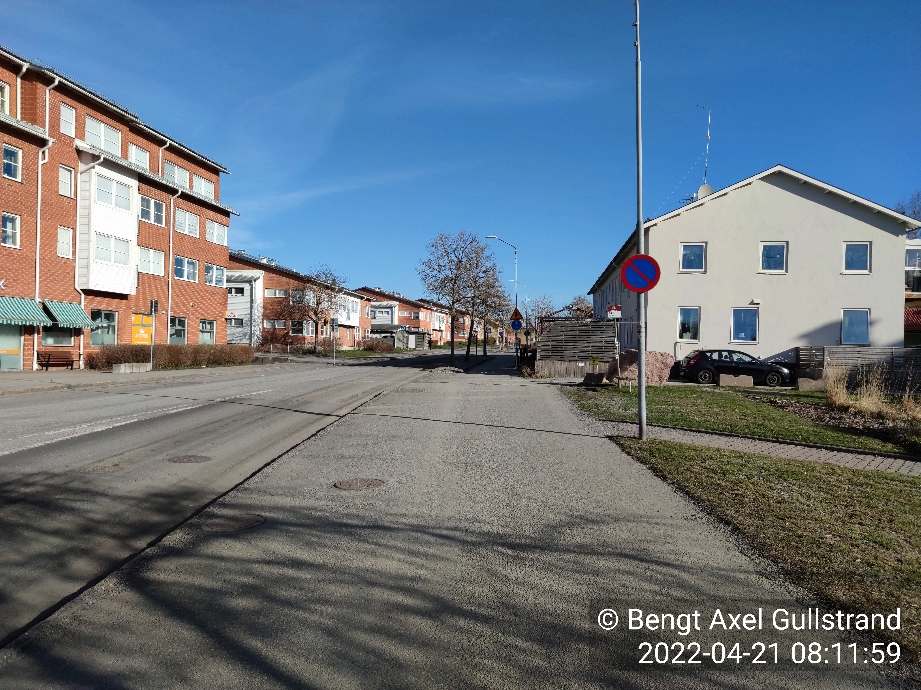 På väg till provtagningen