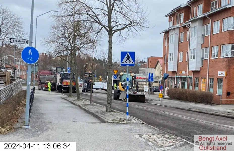 Vägarbetet som hindrade mig ifrån att besöka Apoteket