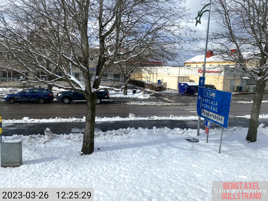 Snöelände