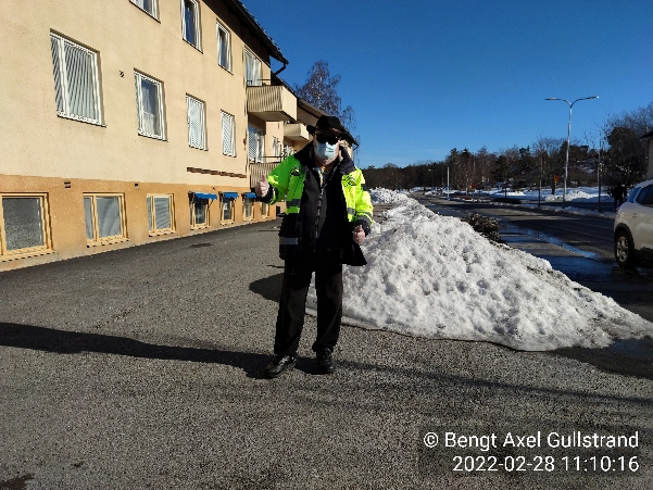 Grodprinsen på promenad
