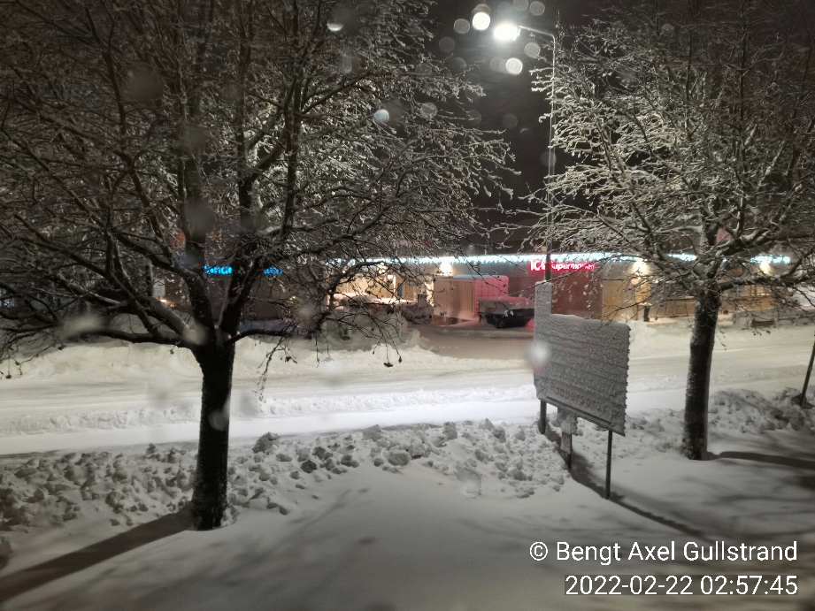 Det har snöat ordentligt!